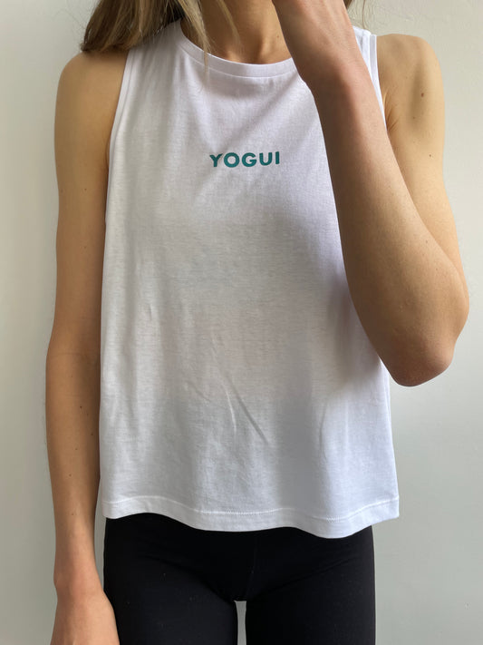 Camiseta Yogui tirantes Blanco