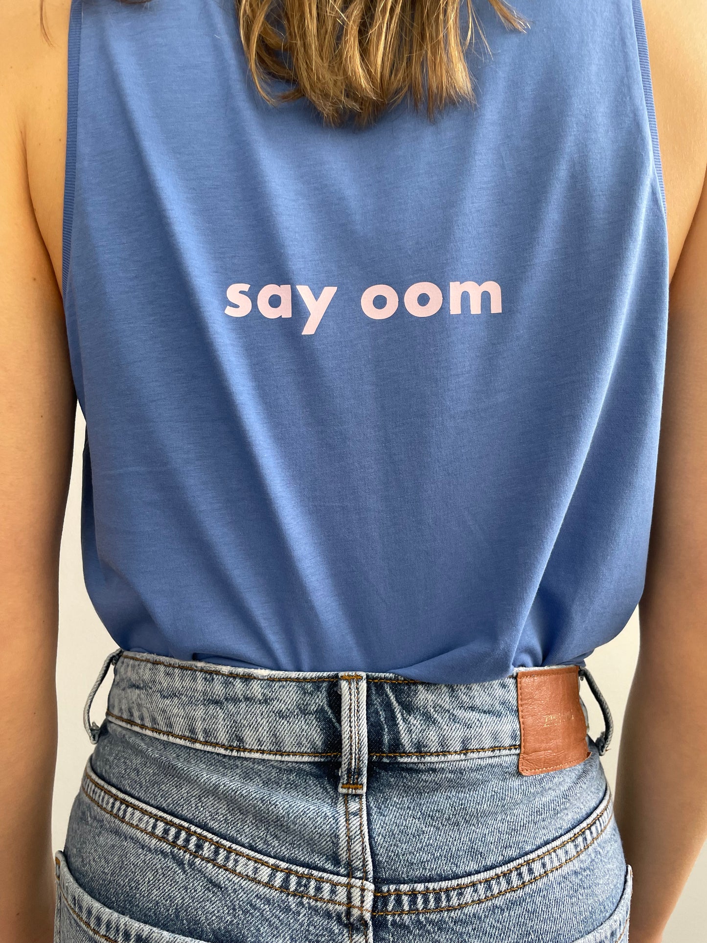 Camiseta Say Oom Azul