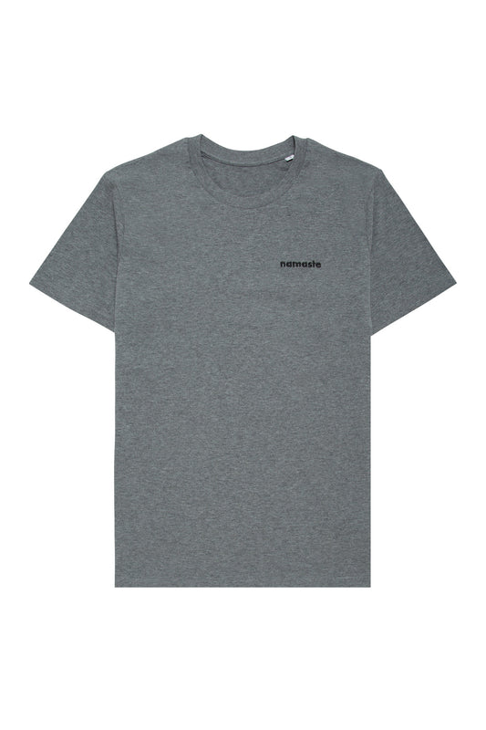 Camiseta Namaste Gris Oscuro